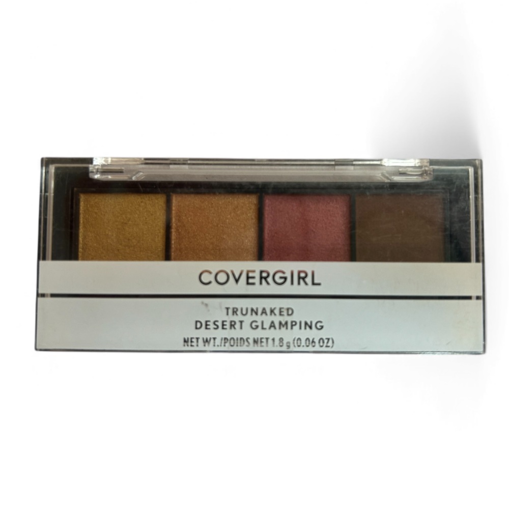 COVERGIRL Trunaked Eyeshadow Palette with Gold, Pink, and Brown